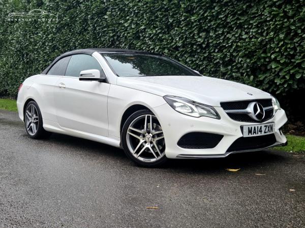 Mercedes-Benz E Class 2.1 E220 CDI AMG Sport Cabriolet 2dr Diesel G-Tronic+ Euro 5 (s/s) (170 ps)